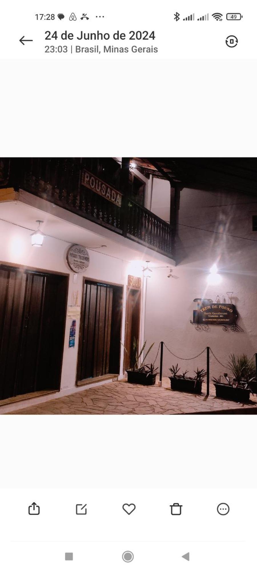 Hotel Trem De Pouso Tiradentes Zewnętrze zdjęcie